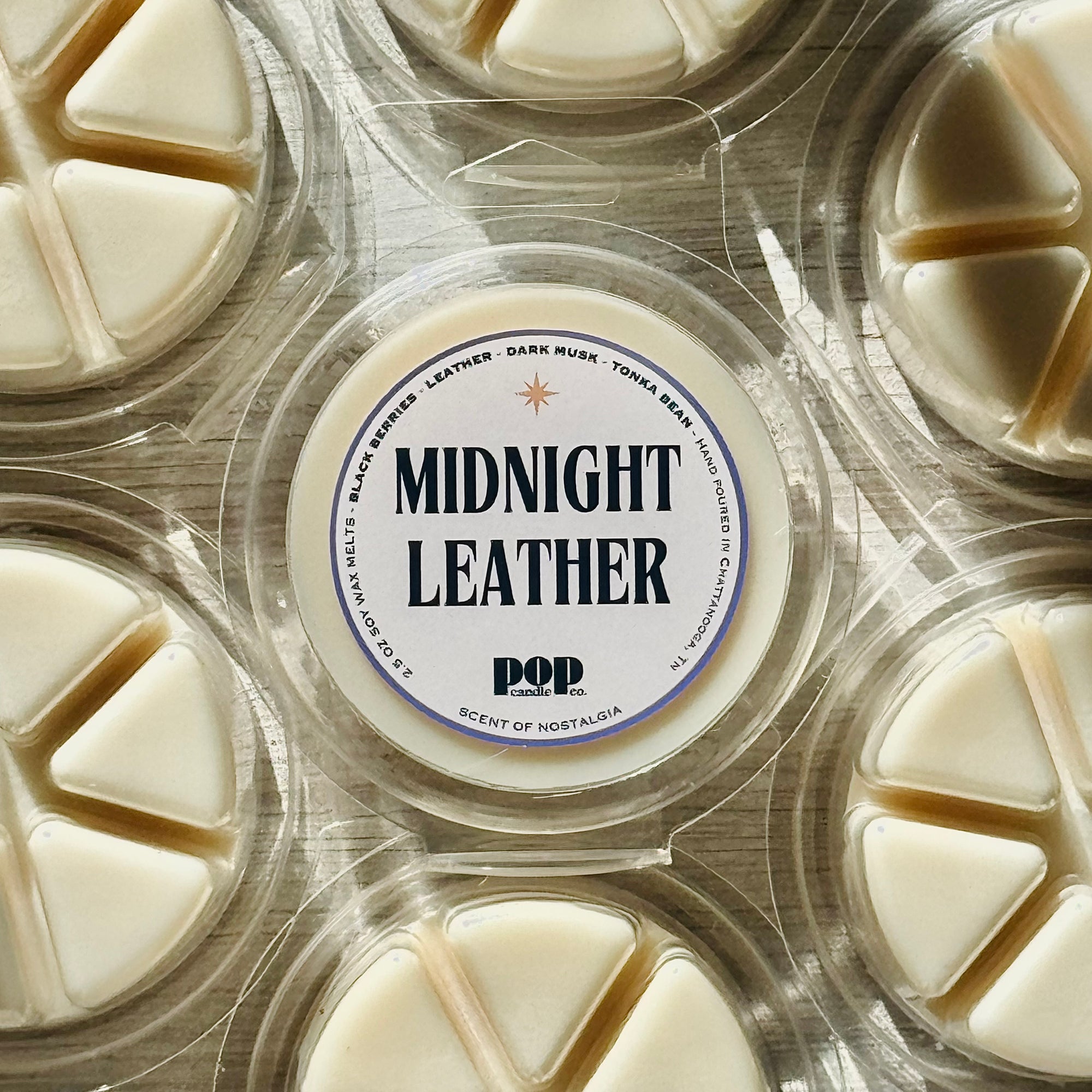 Midnight Leather Wax Melts
